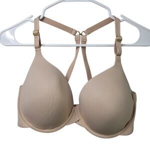 Joyspun 40C Bra Beige Smoothing T Shirt Underwire Multi way Closure GUC